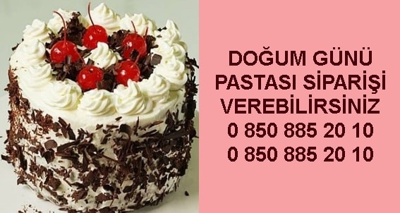Karaman Parça Çikolatalı yaş pasta doğum günü pasta siparişi satış