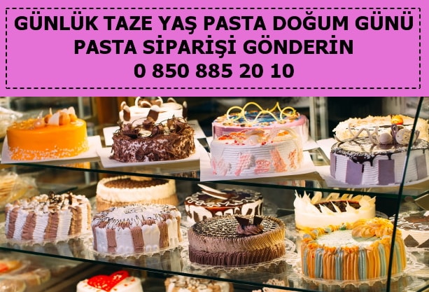 Karaman Ermenek Güllük Mahallesi günlük taze yaş pasta siparişi ucuz doğum günü pastası yolla gönder